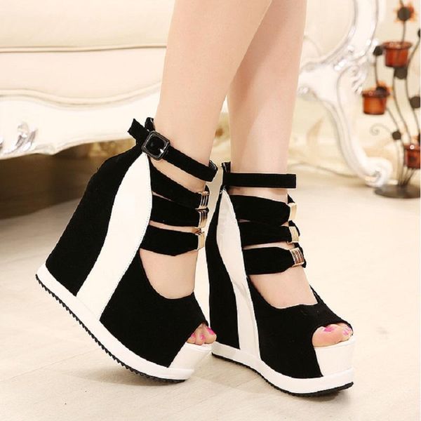 summer women sandals high heels wedges ladies shoes fashion peep toe pumps black white platform gladiator sandals
summer women sandals high heels wedges ladies shoes fashion peep toe pumps black white platform gladiator sandals