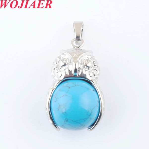wojiaer owl pendants natural stone pink quartz purple crystal lapis round ball bead pendant for necklace fit women men dbo921, Silver
wojiaer owl pendants natural stone pink quartz purple crystal lapis round ball bead pendant for necklace fit women men dbo921, Silver