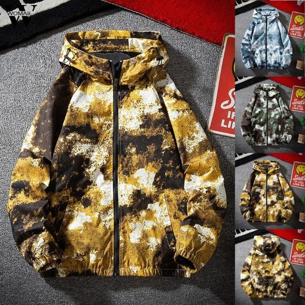 men's jackets womail jacket men 2021 autumn winter fashion camouflage zipper style hoodie casual pocket loose sport coats, Black;brown
men's jackets womail jacket men 2021 autumn winter fashion camouflage zipper style hoodie casual pocket loose sport coats, Black;brown