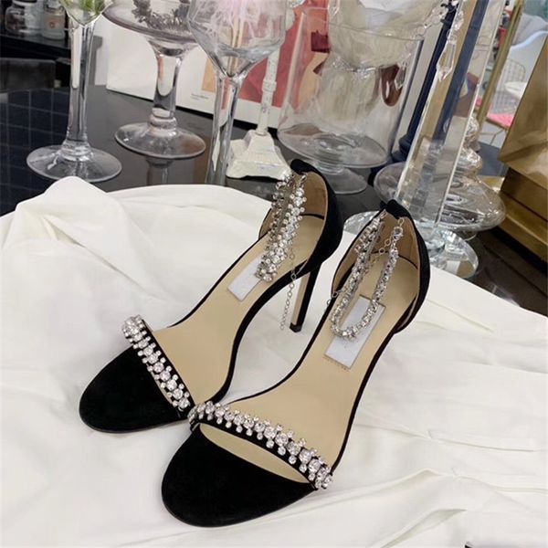 2021 retro sandalias mujer bling crystal elegant pumps high sandals roma party ladies wedding shoes usn8, Black
2021 retro sandalias mujer bling crystal elegant pumps high sandals roma party ladies wedding shoes usn8, Black