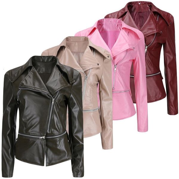 2020 fashion women short black pu leather jacket coat autumn steampunk motorcycle jacket female gothic coat, Black;brown
2020 fashion women short black pu leather jacket coat autumn steampunk motorcycle jacket female gothic coat, Black;brown