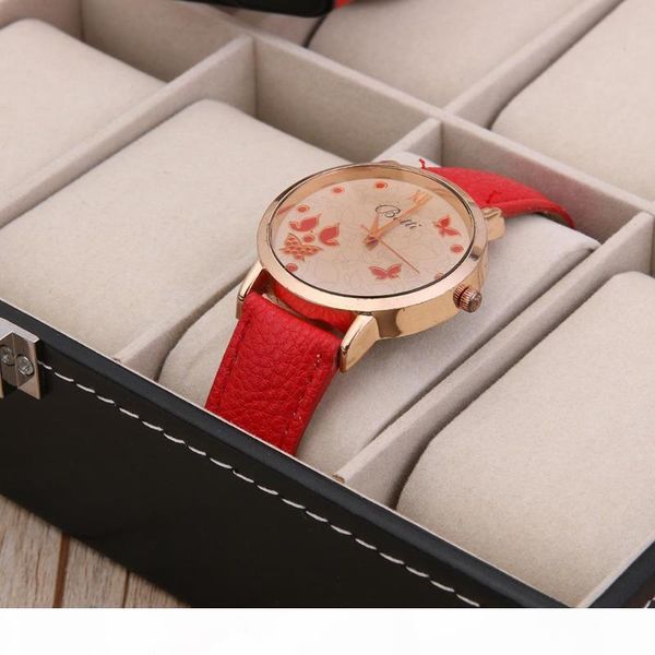 10 cell grids fashion pu leather watch boxes storage organizer box jewelry ring display watch case black display clock bo, Black;blue
10 cell grids fashion pu leather watch boxes storage organizer box jewelry ring display watch case black display clock bo, Black;blue