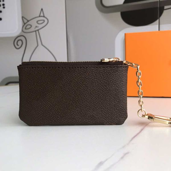key case designer bag card holder fashion tote bag coin purse luxury mini wallet brown m62650, Red;black
key case designer bag card holder fashion tote bag coin purse luxury mini wallet brown m62650, Red;black