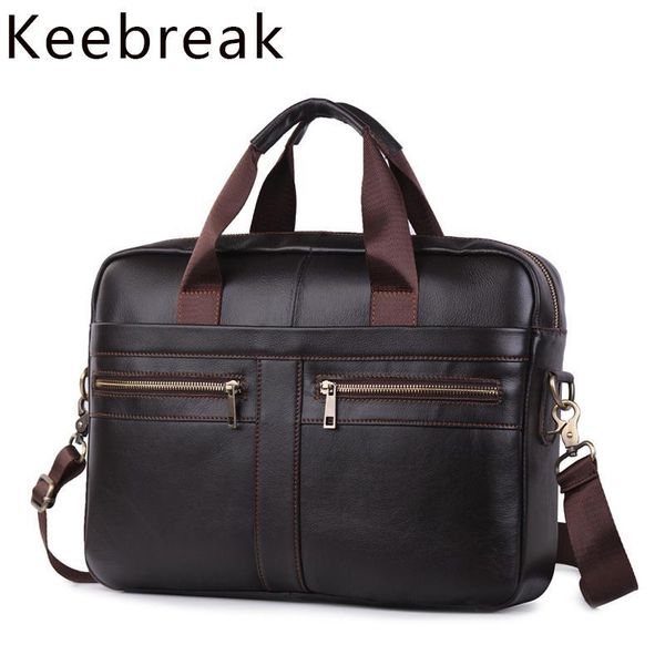 men's men's bag inch leather briefcase bags briefcases 15 capacity genuine lapmale cow leather messenger large bag keebreak npkis 
men's men's bag inch leather briefcase bags briefcases 15 capacity genuine lapmale cow leather messenger large bag keebreak npkis