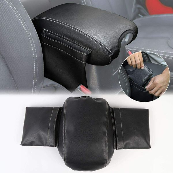 armrest box cover center console with storage bag pockets for jeep wrangler jk 11-17
armrest box cover center console with storage bag pockets for jeep wrangler jk 11-17