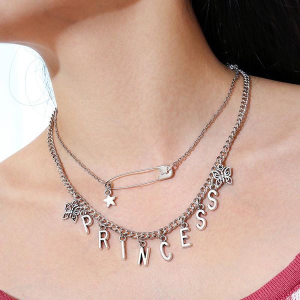 chokers 2pcs/set women necklaces set fashion butterfly letter star pendant pin clavicle chain silver color necklace dance party jewelry, Golden;silver
chokers 2pcs/set women necklaces set fashion butterfly letter star pendant pin clavicle chain silver color necklace dance party jewelry, Golden;silver