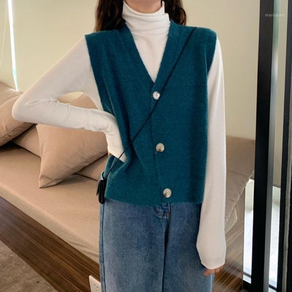 solid casual sweater vest sleeveless waistcoat knitted vest for women spring autumn sleeveless jacket with button, White
solid casual sweater vest sleeveless waistcoat knitted vest for women spring autumn sleeveless jacket with button, White