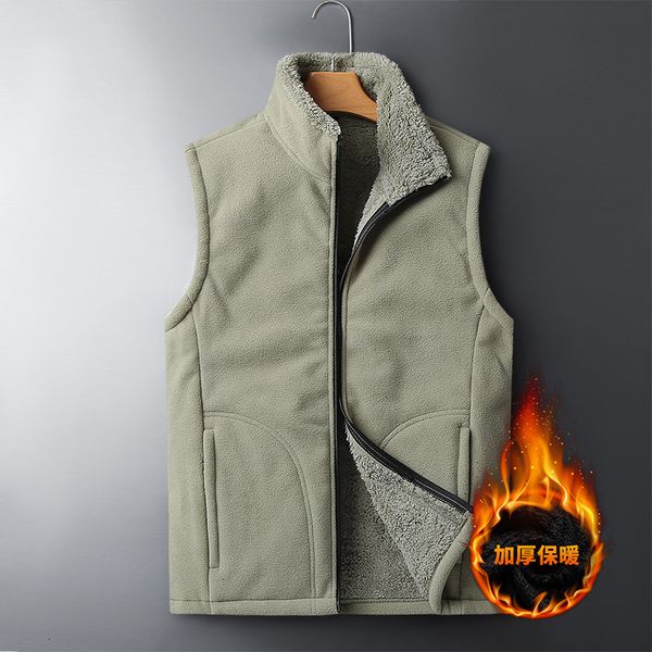 new large men's lamb cashmere vest for middle-aged and old people in winter, Black;white
new large men's lamb cashmere vest for middle-aged and old people in winter, Black;white