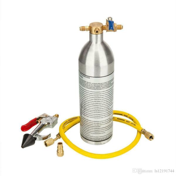 a/c ac air conditioner system flush canister gun kit r134 r12 r22 r410 r404 set 
a/c ac air conditioner system flush canister gun kit r134 r12 r22 r410 r404 set