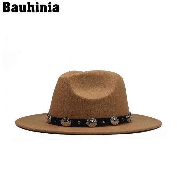 Bauhinia 2020 Autumn Winter Women Men Fedora Hat Classic Jazz Godfather Sombrero Caps, Blue;gray
Bauhinia 2020 Autumn Winter Women Men Fedora Hat Classic Jazz Godfather Sombrero Caps, Blue;gray