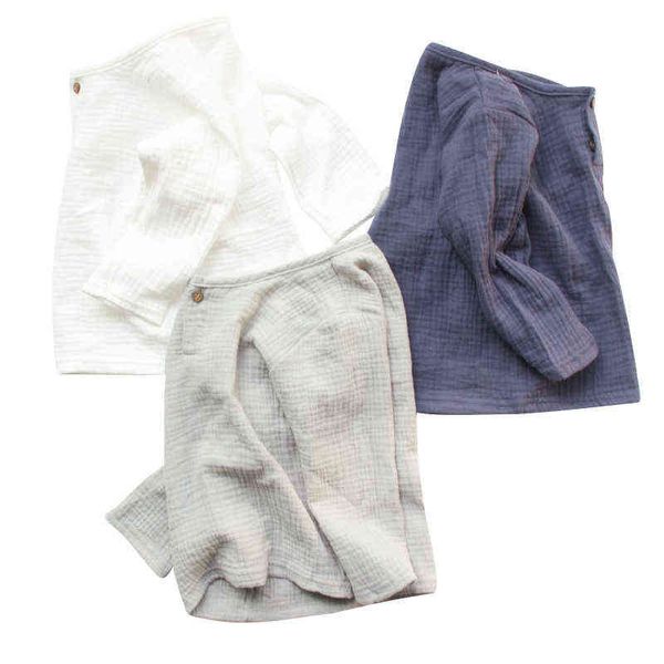 linen 2021 cotton baby boy girl summer t shirts new toddler comfortable tee children clothing kids button 80-130cm height g1224, Blue
linen 2021 cotton baby boy girl summer t shirts new toddler comfortable tee children clothing kids button 80-130cm height g1224, Blue