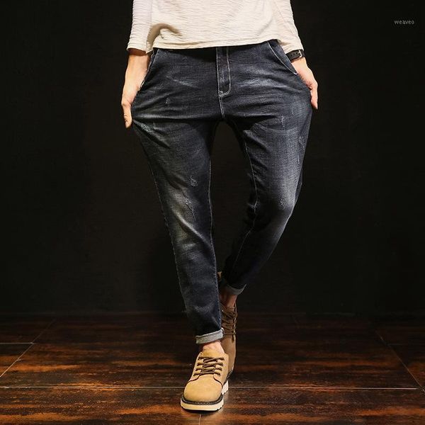 spring autumn mens wide leg jeans hip hop harem loose denim pants casual ripped broken holes distressed male biker jean 42,d0331, Blue
spring autumn mens wide leg jeans hip hop harem loose denim pants casual ripped broken holes distressed male biker jean 42,d0331, Blue