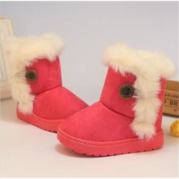 children snow boots winter warm thick plush kids boots suede leather with fur girls boys cotton shoes hard sole 4 color lj201104, Black;grey
children snow boots winter warm thick plush kids boots suede leather with fur girls boys cotton shoes hard sole 4 color lj201104, Black;grey
