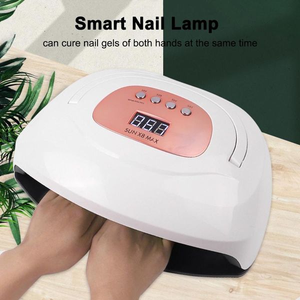 smart led uv nail lamp nail polish dryer with 4 timers for 2 hands automatic sensor fingernail & toenail gel curing machine
smart led uv nail lamp nail polish dryer with 4 timers for 2 hands automatic sensor fingernail & toenail gel curing machine