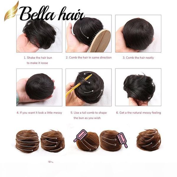 100% virgin human hair bun maker hair donut chignon extensions hairpieces various color bellahair usa shipping, Brown
100% virgin human hair bun maker hair donut chignon extensions hairpieces various color bellahair usa shipping, Brown