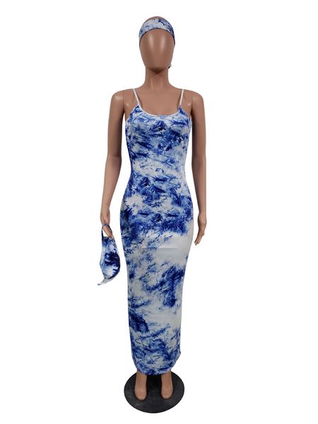 tie-dye sling dress mask and headscarf set women dresses fashion long dress maxiskit bodycon party designer clothes cz1202c, White
tie-dye sling dress mask and headscarf set women dresses fashion long dress maxiskit bodycon party designer clothes cz1202c, White