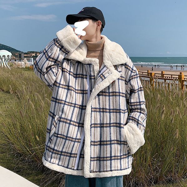 2021 cotton man-quilted garment autumn new warm lamb wool cotton-padded clothing youth male clothes 4l15, Black
2021 cotton man-quilted garment autumn new warm lamb wool cotton-padded clothing youth male clothes 4l15, Black