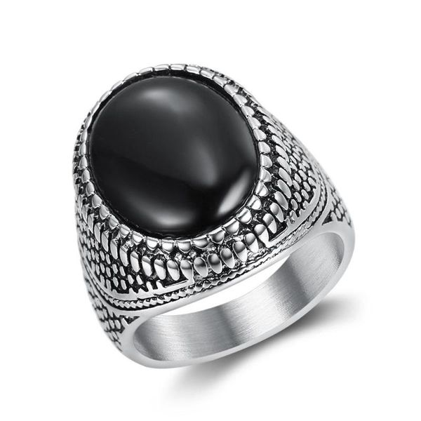 cluster rings vintage royal carving black gemstones for men stainless steel fashion jewelry bijoux party accessories size7891011213 gift, Golden;silver
cluster rings vintage royal carving black gemstones for men stainless steel fashion jewelry bijoux party accessories size7891011213 gift, Golden;silver