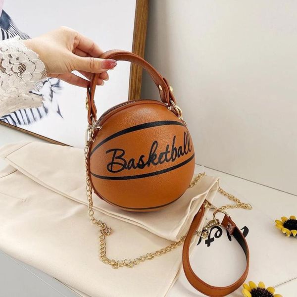 shoulder bags female leather basketball bag 2021 ball purses for teenagers women crossbody personality chain hand
shoulder bags female leather basketball bag 2021 ball purses for teenagers women crossbody personality chain hand