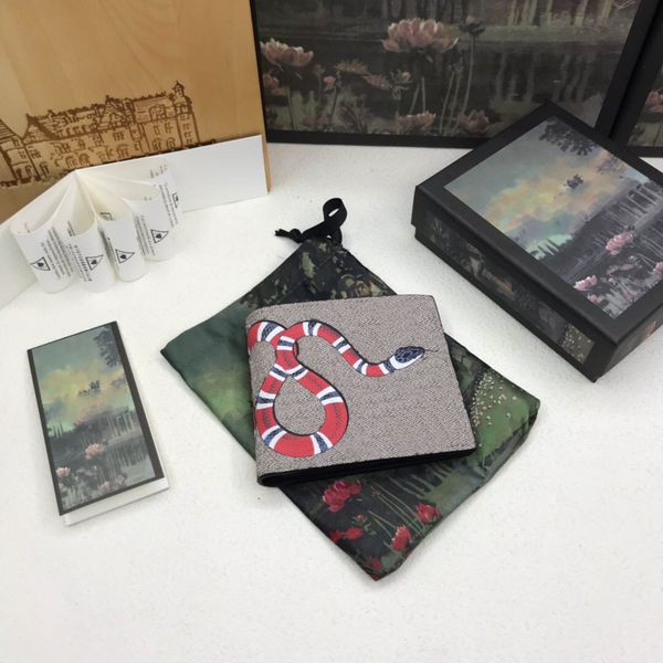 canvas/genuinel leather snake short mens wallet with box luxurys designers wallet womens wallet purse credit card holder 90, Red;black
canvas/genuinel leather snake short mens wallet with box luxurys designers wallet womens wallet purse credit card holder 90, Red;black