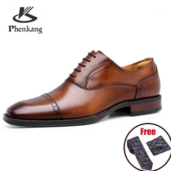 dress shoes phenkang men genuine cow leather brogue wedding business mens casual flats 2021 black vintage oxford for men's1
dress shoes phenkang men genuine cow leather brogue wedding business mens casual flats 2021 black vintage oxford for men's1