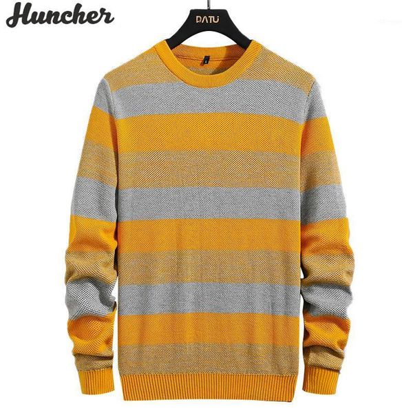 men's sweaters huncher mens knitted sweater male 2021 winter cotton patchwork pullover jumper korean yellow striped for men1, White;black
men's sweaters huncher mens knitted sweater male 2021 winter cotton patchwork pullover jumper korean yellow striped for men1, White;black