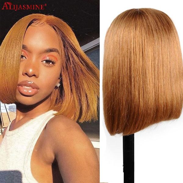 lace wigs brazilian straight hair short bob #30 honey blonde brown wig transparent remy t part for black women, Black;brown
lace wigs brazilian straight hair short bob #30 honey blonde brown wig transparent remy t part for black women, Black;brown