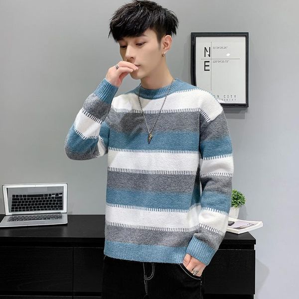ropa para hombre 2020 men's sweater gradient color round neck sweater youth men korean fashion men's clothing, White;black
ropa para hombre 2020 men's sweater gradient color round neck sweater youth men korean fashion men's clothing, White;black