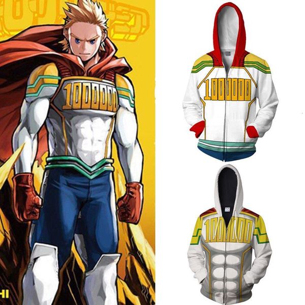 мой боку нет герой академии косплей капюшон капюшон на молнии костюм mirio togata zip hoodie куртка подарок пальто, Black
мой боку нет герой академии косплей капюшон капюшон на молнии костюм mirio togata zip hoodie куртка подарок пальто, Black
