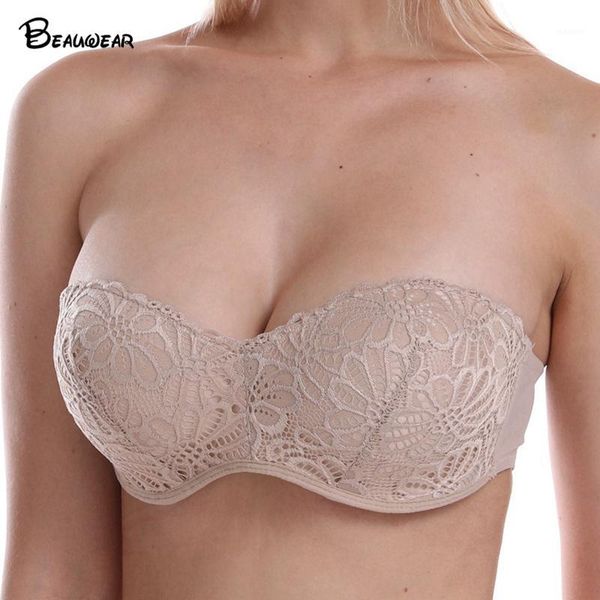 beauwear women's underwire supportive silicon band invisible bra full coverage strapless bras uplift adjusted straps underwear1, Red;black
beauwear women's underwire supportive silicon band invisible bra full coverage strapless bras uplift adjusted straps underwear1, Red;black
