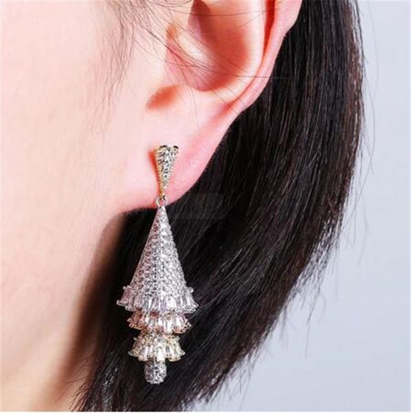new christmas tree earrings zircon jewelry female gifts party accessories silver needle drop earrings zircon jewelry, Golden
new christmas tree earrings zircon jewelry female gifts party accessories silver needle drop earrings zircon jewelry, Golden