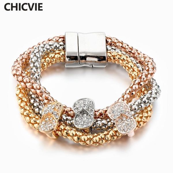 charm bracelets chicvie romantic crystal bracelet & bangle brand jewelry 3 pcs/set european gold color for women sbr160368, Golden;silver
charm bracelets chicvie romantic crystal bracelet & bangle brand jewelry 3 pcs/set european gold color for women sbr160368, Golden;silver