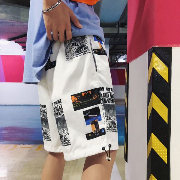 2021 the new you'll see new men's fashionable printing trend down hip street shorts at knee height elastic waist jogging pants 5x, White;black
2021 the new you'll see new men's fashionable printing trend down hip street shorts at knee height elastic waist jogging pants 5x, White;black