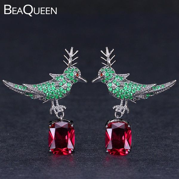 dangle & chandelier beaqueen lovely black gold color green cubic zirconia paved square red cz stone drop bird earrings jewelry for women e16, Silver
dangle & chandelier beaqueen lovely black gold color green cubic zirconia paved square red cz stone drop bird earrings jewelry for women e16, Silver