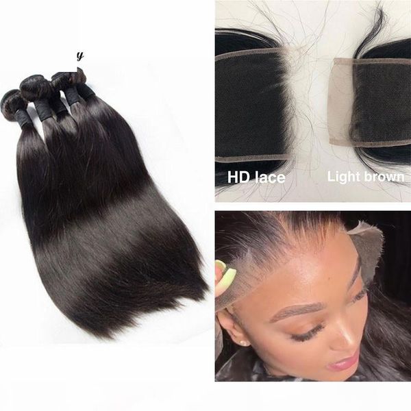 straight hair bundles with hd lace clsoure real swiss lace thin soft elastic invisible lace closure, Black
straight hair bundles with hd lace clsoure real swiss lace thin soft elastic invisible lace closure, Black