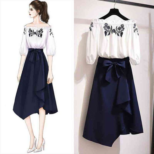 summer women fashion tracksuit female elegant short sleeve blouse skirt sets girls cute vintage slim two piece set f139, Gray
summer women fashion tracksuit female elegant short sleeve blouse skirt sets girls cute vintage slim two piece set f139, Gray