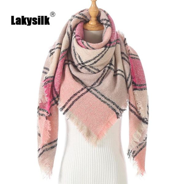 scarves winter brand scarf female imitation cashmere plaid shawl elegant wild thick warm triangle women wraps, Blue;gray
scarves winter brand scarf female imitation cashmere plaid shawl elegant wild thick warm triangle women wraps, Blue;gray