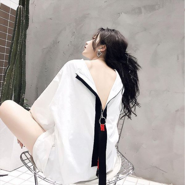harajuku tshirt streetwear новая прохладная летняя футболка для женщин сексуальные повседневные свободные девушки женские вечеринки футболка, White
harajuku tshirt streetwear новая прохладная летняя футболка для женщин сексуальные повседневные свободные девушки женские вечеринки футболка, White