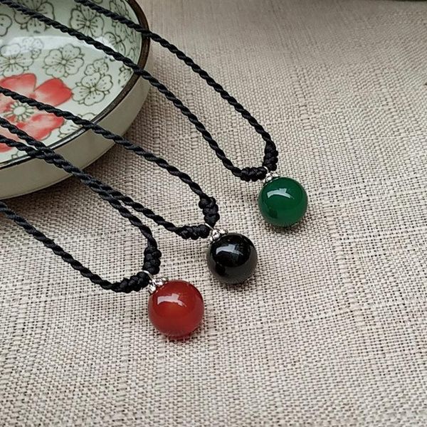 pendant necklaces simple natural stone all-match necklace fresh and fashion short his-and-her gift, Silver
pendant necklaces simple natural stone all-match necklace fresh and fashion short his-and-her gift, Silver
