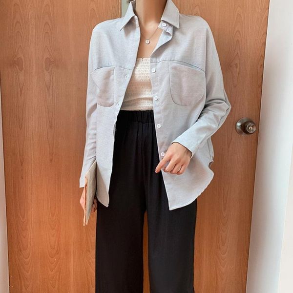 2021 spring women summer blouse korean long sleeve womens and blouses vintage women shirts blusas roupa feminina, White
2021 spring women summer blouse korean long sleeve womens and blouses vintage women shirts blusas roupa feminina, White