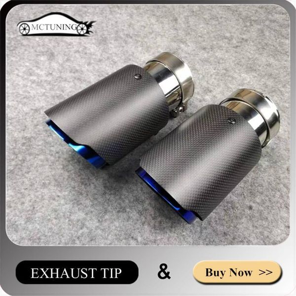 1 piece car exhaust system matte carbon fiber muffler end tailpipe universal blue stainless steel exhaust muffler tips1
1 piece car exhaust system matte carbon fiber muffler end tailpipe universal blue stainless steel exhaust muffler tips1