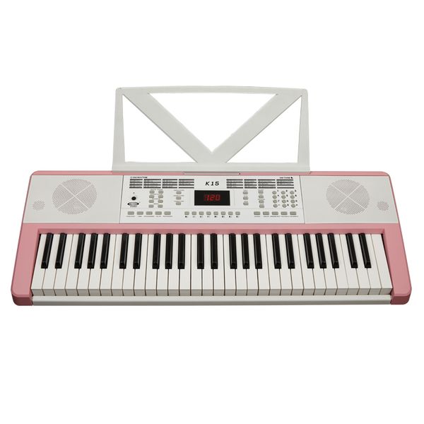 electronic keyboards led display pink 54key intelligent professional electronic organ for girls beginner musical instruments
electronic keyboards led display pink 54key intelligent professional electronic organ for girls beginner musical instruments