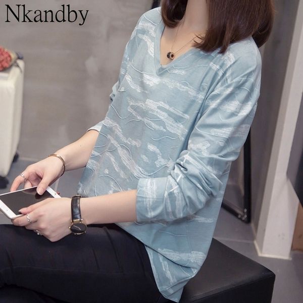 plus size v neck t shirts for women fall trendy clothes long sleeve aesthetic t-shirt oversized korean basic tshirt 201028, White
plus size v neck t shirts for women fall trendy clothes long sleeve aesthetic t-shirt oversized korean basic tshirt 201028, White