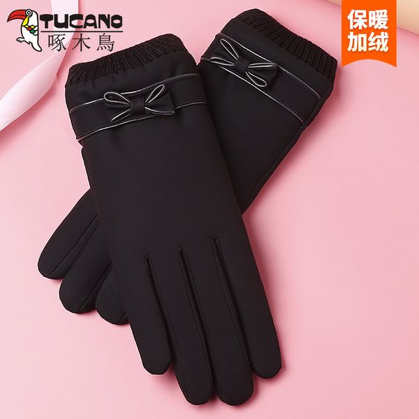 woodpecker gloves for women's warm riding in winter 
woodpecker gloves for women's warm riding in winter