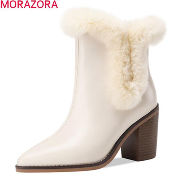 boots morazora 2021 brand women fashion pointed toe high heels ankle genuine leather winter black apricot
boots morazora 2021 brand women fashion pointed toe high heels ankle genuine leather winter black apricot