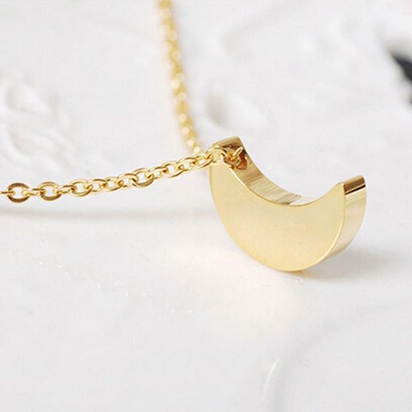 pendant necklaces fashion women creative 3d moon mini necklace gold sliver clavicle chain choker jewelry accessories decor, Silver
pendant necklaces fashion women creative 3d moon mini necklace gold sliver clavicle chain choker jewelry accessories decor, Silver
