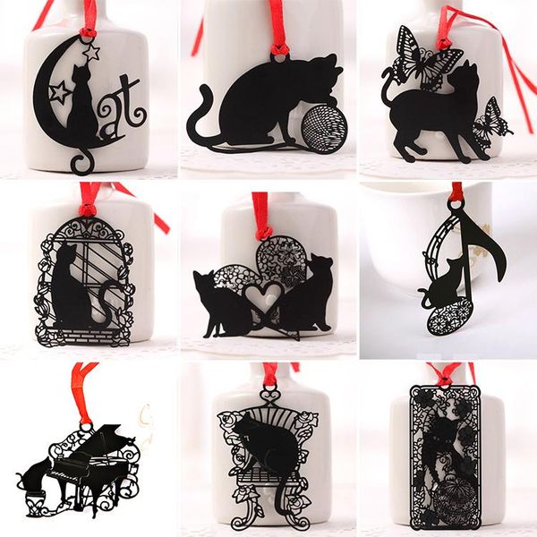 creative black cat series bookmarkers cute metal hollow book mark for books paper clip teachers students gift school stationery h bbygbd
creative black cat series bookmarkers cute metal hollow book mark for books paper clip teachers students gift school stationery h bbygbd