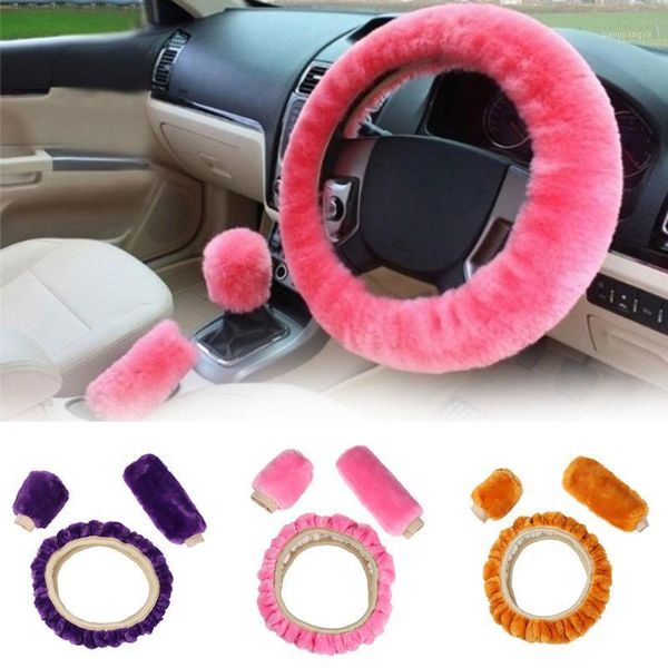 3pieces/set car soft wool steering wheel cover handbrake accessory automotive interior case1
3pieces/set car soft wool steering wheel cover handbrake accessory automotive interior case1