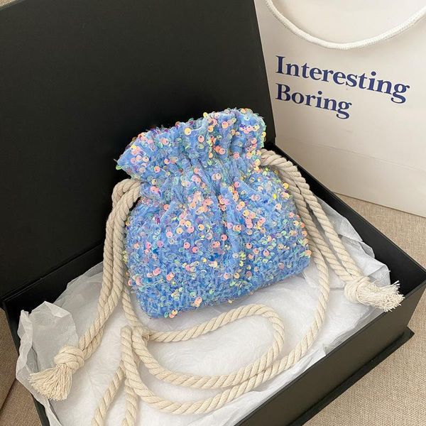 waist bags fashion women bucket drawstring shoulder bag with sequins crossbody evening party colorful purse girl handbags female clutch1
waist bags fashion women bucket drawstring shoulder bag with sequins crossbody evening party colorful purse girl handbags female clutch1