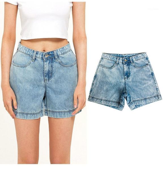 women's jeans pockets wide leg denim pants women loose light color summer shorts thin high waist ta1341, Blue
women's jeans pockets wide leg denim pants women loose light color summer shorts thin high waist ta1341, Blue